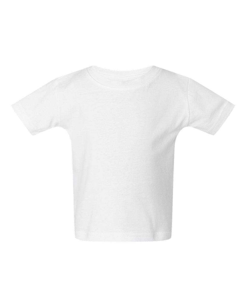 24 PACK: RADYAN® Infant Fine Jersey Short Sleeve Crew Neck Tee