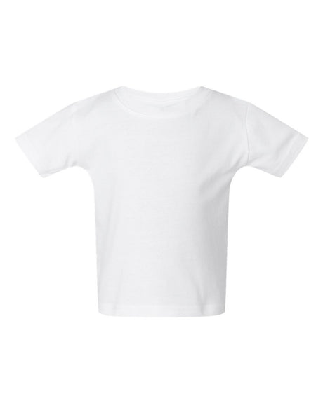 24 PACK: RADYAN® Infant Fine Jersey Short Sleeve Crew Neck Tee