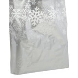 Printed Snowflake LDPE Bags 16” x 6” x 15” Holiday Packaging