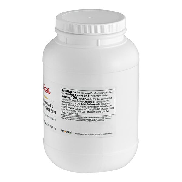 Dr. Smoothie Addins Chocolate Whey Protein Supplement Powder 3 lb.