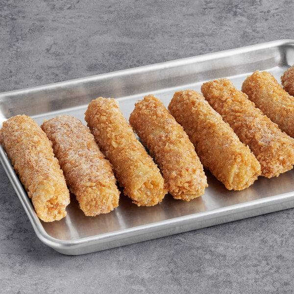 Crunch Factory Banana Pepper Crunch Rolls 3.35 oz. - 48/Case