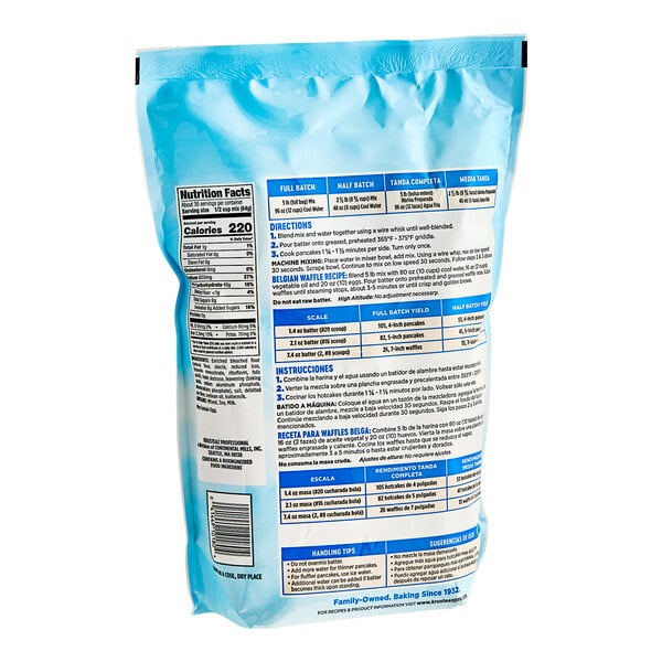 Krusteaz Professional 5 lb. Buttermilk Pancake Mix - 6/Case