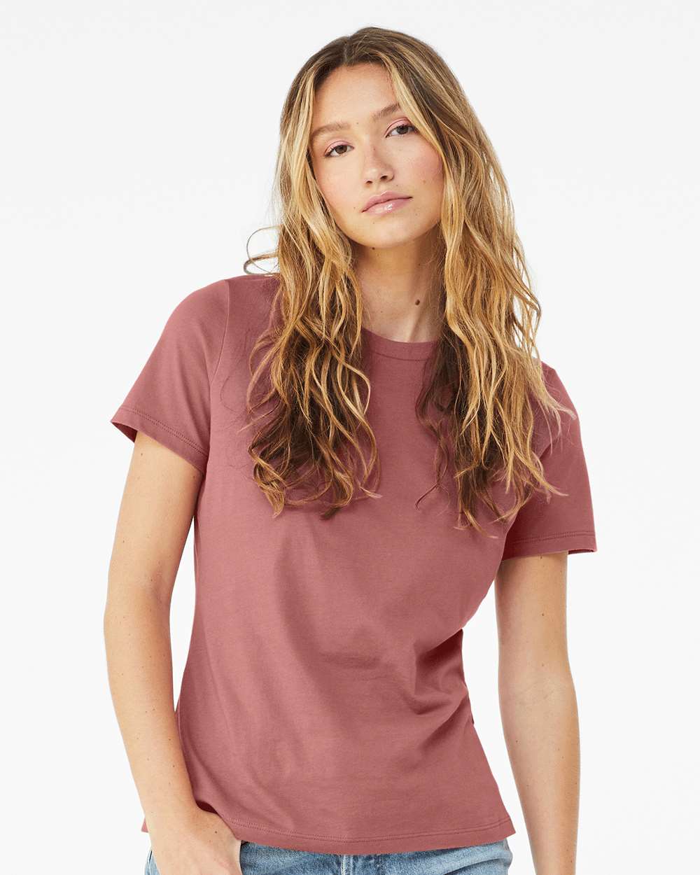 BELLA + CANVAS® Women’s Relaxed Jersey Crewneck Short Sleeve Tee