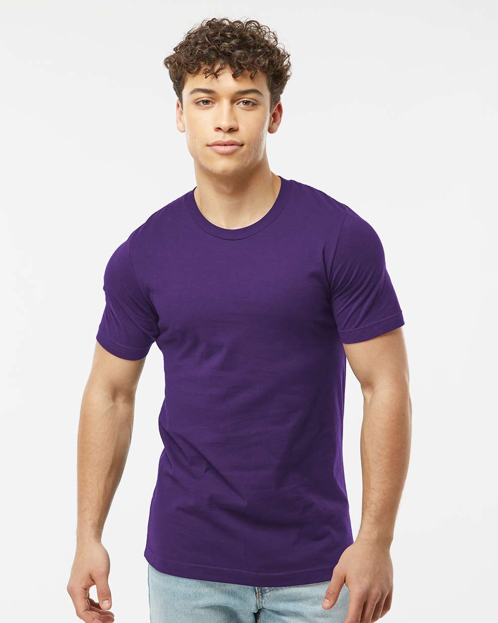 Tultex® Heavyweight Jersey Short Sleeve Crew Neck T-Shirt