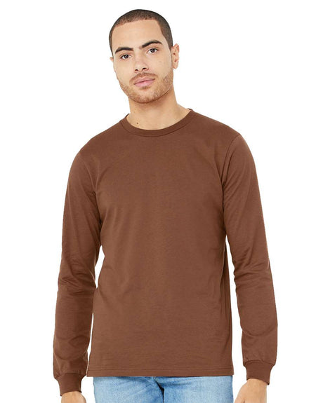 BELLA + CANVAS® Unisex Jersey Crewneck Long Sleeve Tee