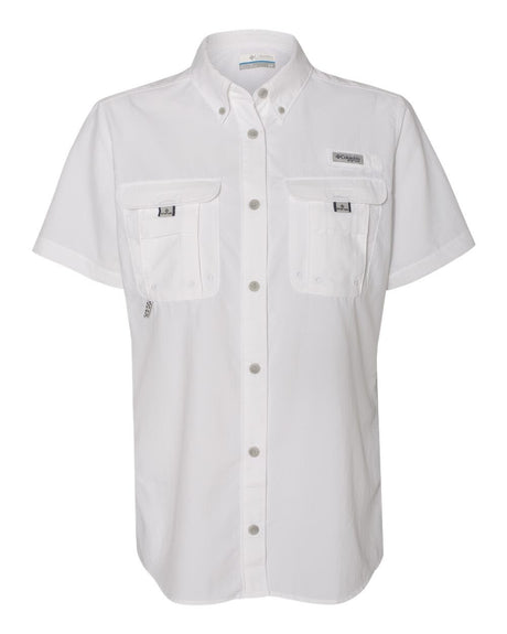 Columbia® विमेंस PFG बहामा शॉर्ट स्लीव शर्ट