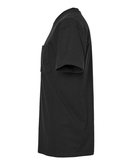Tultex® Heavyweight Jersey Pocket Crewneck Short Sleeve T-Shirt