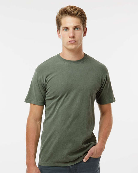 Vintage Garment-Dyed Crewneck Short Sleeve T-Shirt