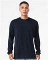 BELLA + CANVAS® Triblend Crewneck Long Sleeve T-shirt for Men