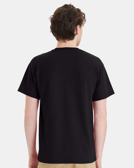 Hanes® Essential-T Pocket Crewneck Short Sleeve T-Shirt