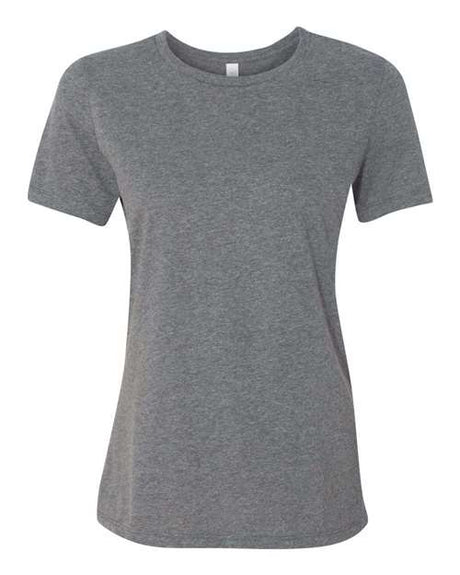 BELLA + CANVAS® Women’s Relaxed Fit Short Sleeve Heather CVC Tee