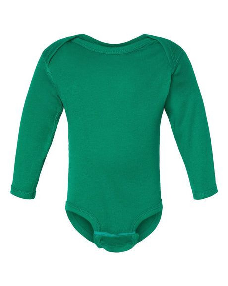Rabbit Skins® Infant Fine Jersey Long Sleeve Bodysuit