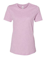 BELLA + CANVAS® Women’s Relaxed Fit Short Sleeve Heather CVC Tee