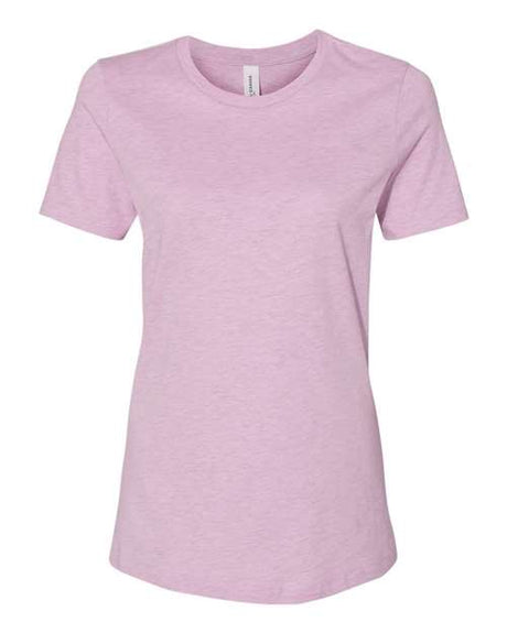 BELLA + CANVAS® Women’s Relaxed Fit Short Sleeve Heather CVC Tee