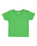 RADYAN® Infant Cotton Crewneck Short Sleeve Jersey T-shirt