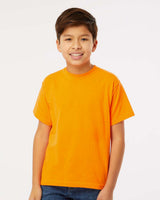 Youth Gold Soft Touch Crewneck Short Sleeve T-Shirt
