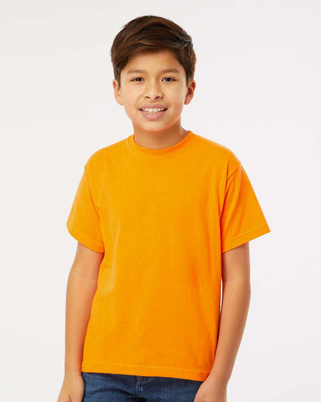 Youth Gold Soft Touch Crewneck Short Sleeve T-Shirt