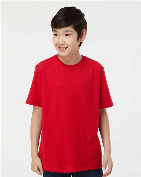 Tultex® Youth Heavyweight Crewneck Jersey Short Sleeve T-Shirt