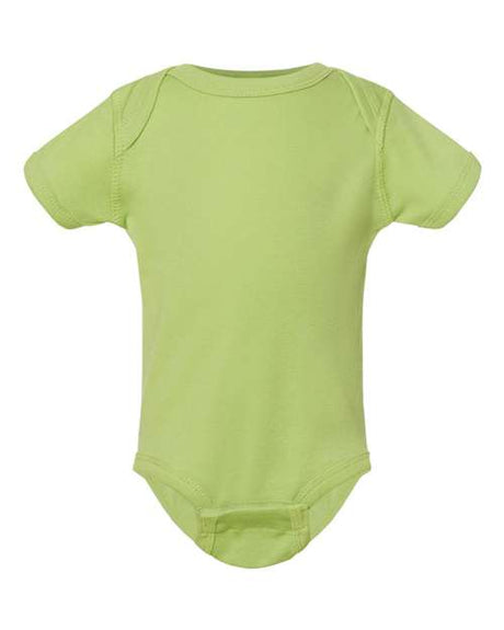 Rabbit Skins® Infant Short Sleeve Baby Rib Bodysuit