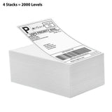 Direct Thermal Labels 4x6 Shipping Labels with Perforation