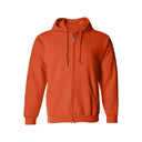 Sudadera clásica con capucha y cremallera completa Gildan | Sudadera de forro polar
