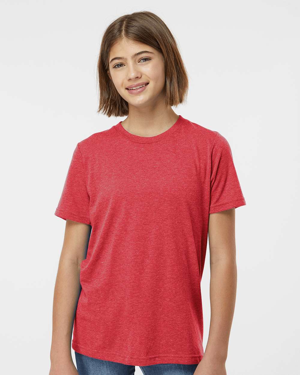 Tultex® Crewneck Short Sleeve Youth Poly-Rich T-Shirt