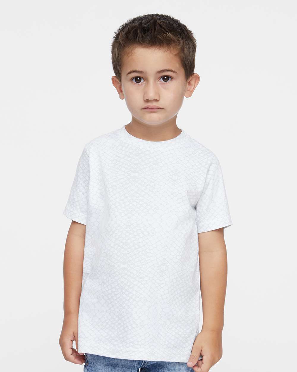 RADYAN® Toddler Fine Jersey Short Sleeve Crewneck T-shirt - 3321