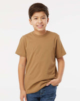 Youth Fine Jersey Crewneck Short Sleeve Tee