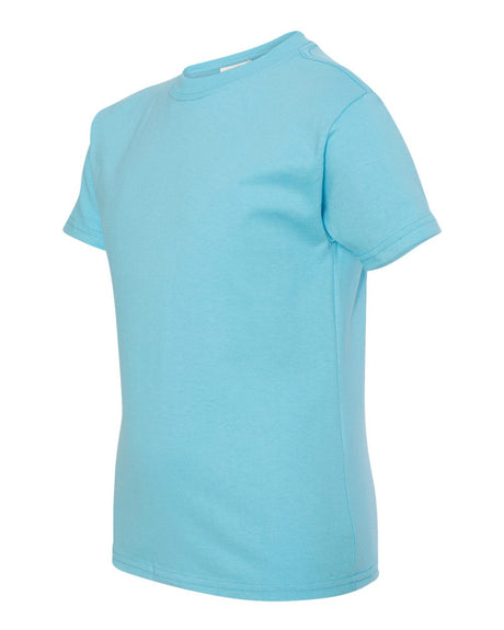 Hanes Authentic youth cotton crewneck short sleeve T-shirt
