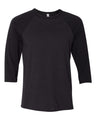 BELLA + CANVAS® Three-Quarter Crewneck Baseball T-Shirt