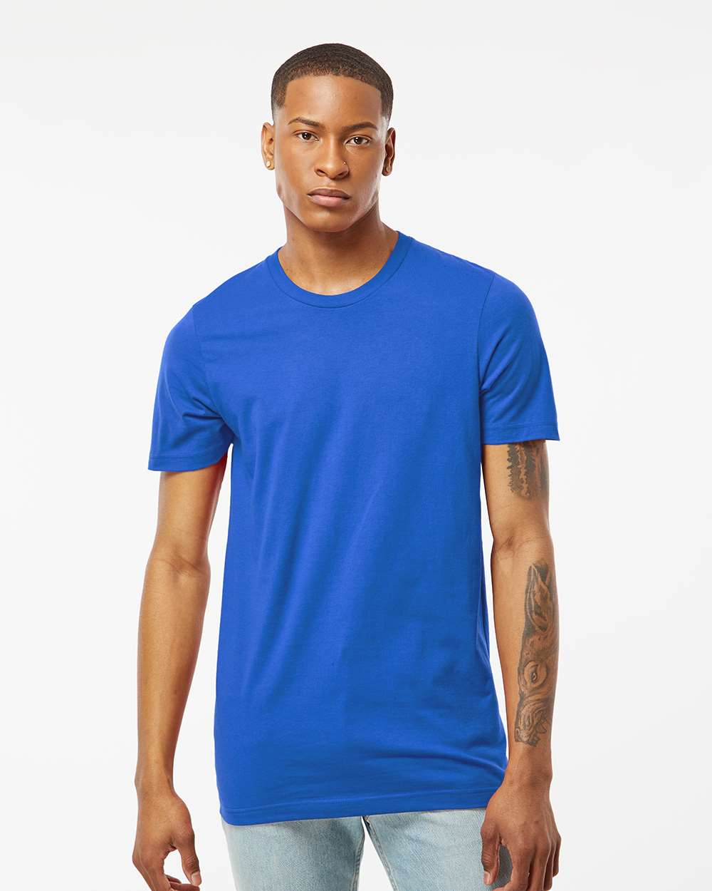 Tultex® Heavyweight Jersey Short Sleeve Crew Neck T-Shirt