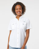 Camisa Columbia® PFG Bahama de manga corta para mujer