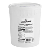 Tillamook Oregon Strawberry Premium Ice Cream with 13.5% Butterfat 3 Gallon