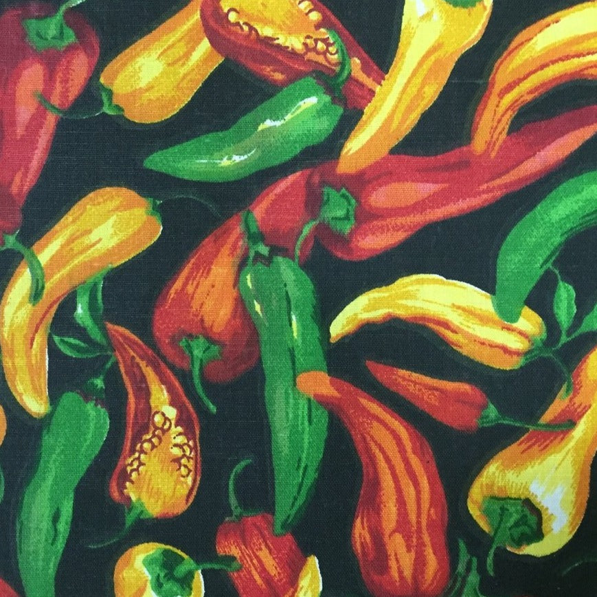 Poly Cotton Fruit Printed Fabric