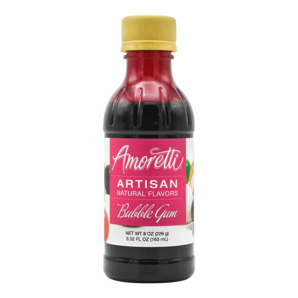 Amoretti Bubble Gum Artisan Natural Flavor Paste 8 oz.