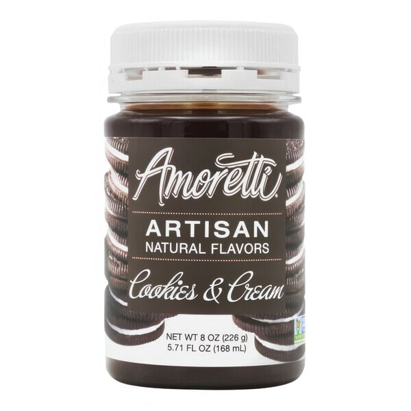 Amoretti Cookies and Cream Artisan Natural Flavor Paste 8 oz.
