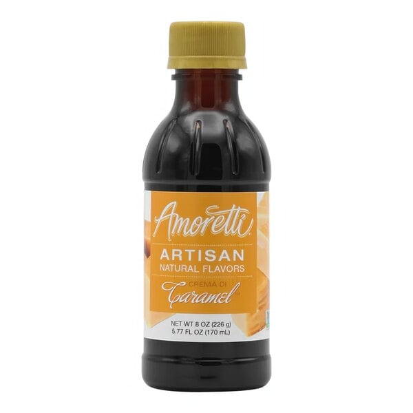 Amoretti Crema di Caramel Artisan Natural Flavor Paste 8 oz.