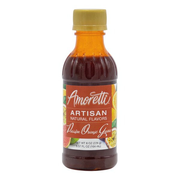 Amoretti Passion Orange Guava Artisan Natural Flavor Paste 8 oz.