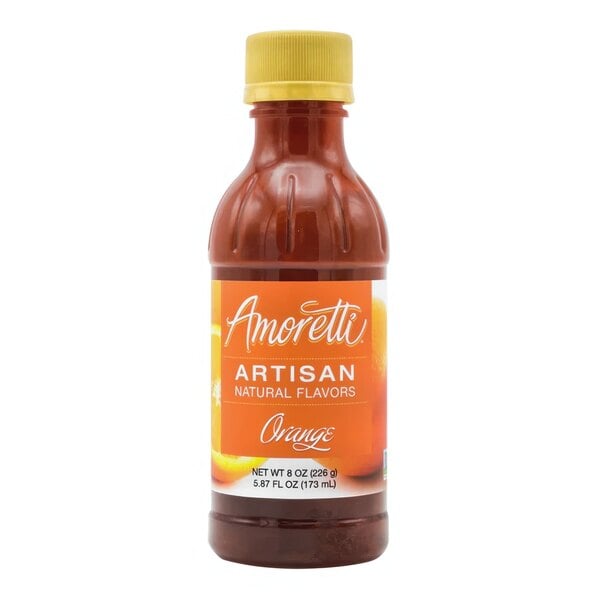 Amoretti Orange Artisan Natural Flavor Paste 8 oz.