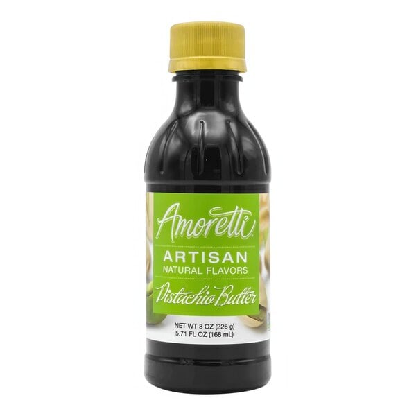 Amoretti Pistachio Butter Artisan Natural Flavor Paste 8 oz.