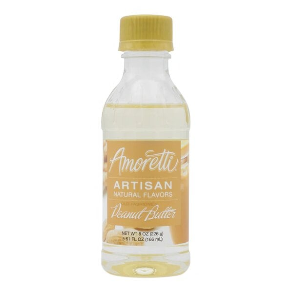 Amoretti Old Fashioned Peanut Butter Artisan Natural Flavor Paste 8 oz.