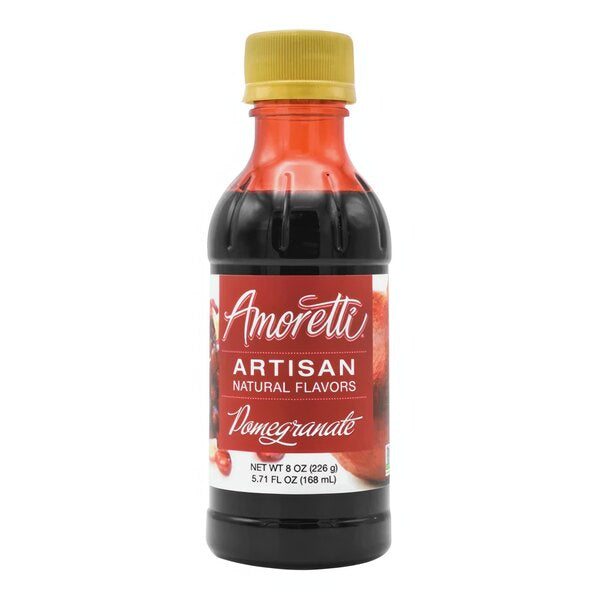 Amoretti Pomegranate Artisan Natural Flavor Paste 8 oz.