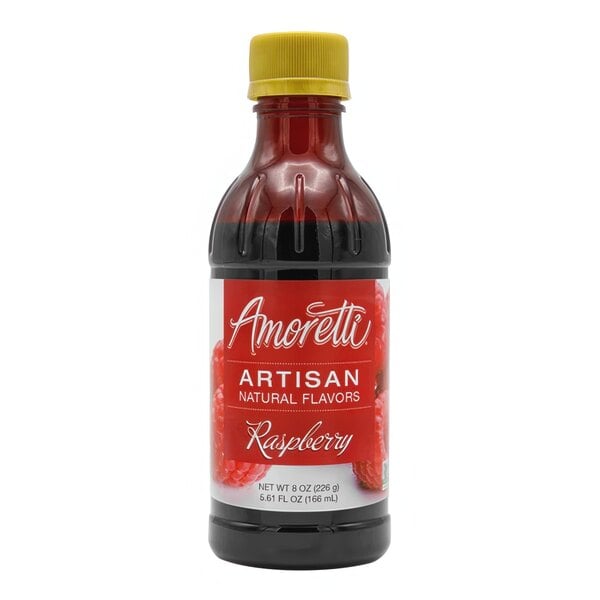 Amoretti Raspberry Artisan Natural Flavor Paste 8 oz.