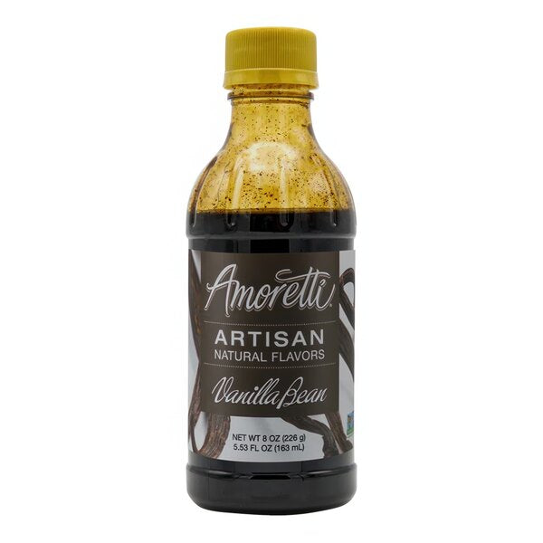 Amoretti Vanilla Bean Artisan Natural Flavor Paste 8 oz.