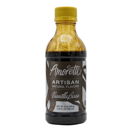 Amoretti Vanilla Bean Artisan Natural Flavor Paste 8 oz.
