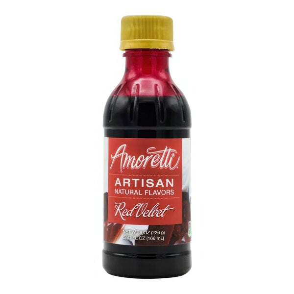 Amoretti Red Velvet Artisan Natural Flavor Paste 8 oz.