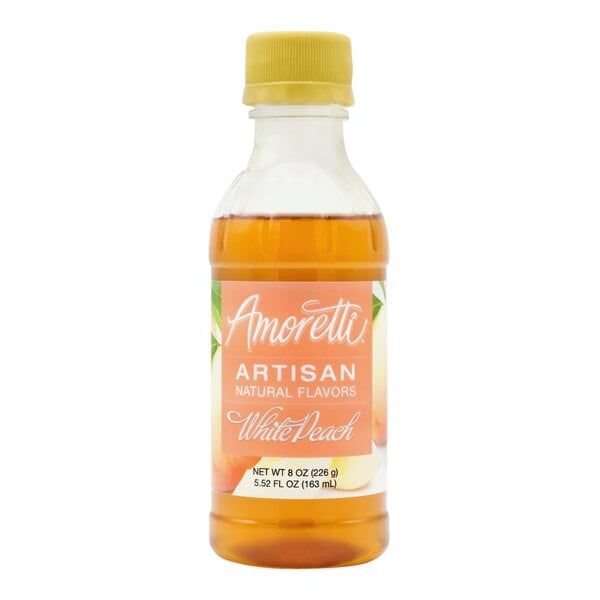 Amoretti White Peach Artisan Natural Flavor Paste 8 oz.
