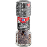 McCormick Black Peppercorn Grinder 1.24 oz. - 36/Case