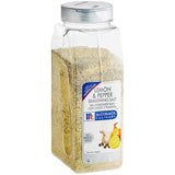 McCormick Culinary Lemon and Pepper Seasoning Salt 28 oz. - 6/Case