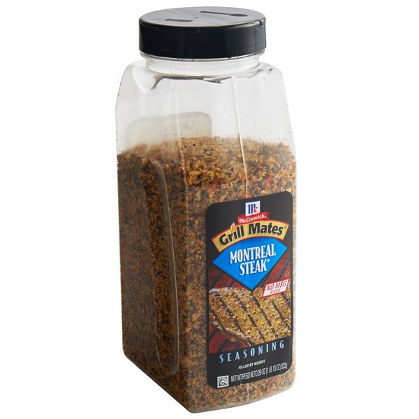 McCormick Grill Mates 29 oz. Montreal Steak Seasoning - 6/Case